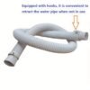 Universal Drainage Hose with Clamp & Hook Flexible Water Drain Pipe