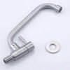 SUS304 Stainless Steel Single Cold Water Faucet Kitchen Basin Tap
