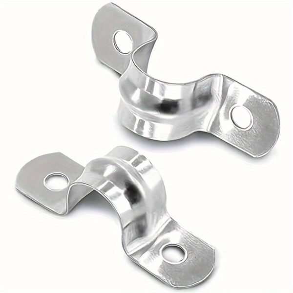 Heavy Duty Stainless Steel Pipe Clamps Adjustable Pipe Fastening Clips