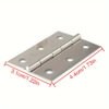10pcs Heavy Duty Flat Metal Hinges Door Cabinet Furniture Hinges