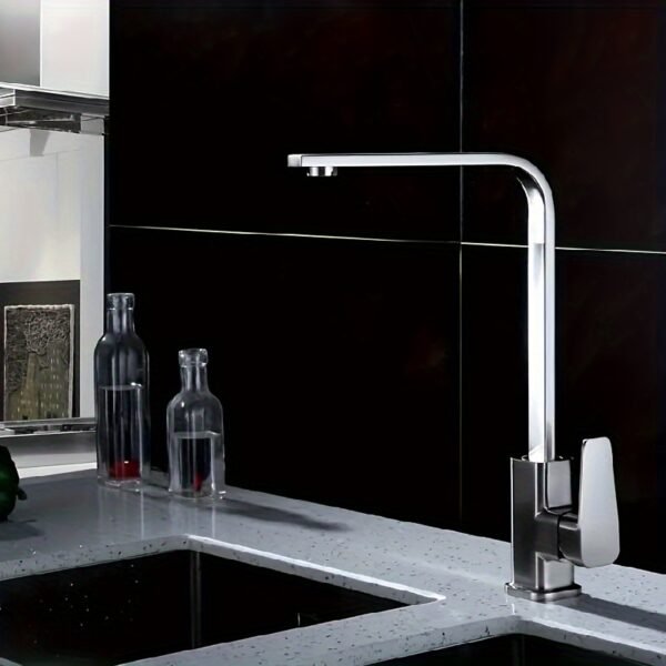 Premium Kitchen Sink Faucet Modern Stainless Steel Water Tap