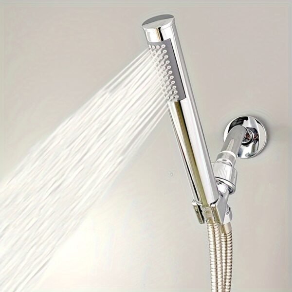 Shell Design Handheld Shower Head Cylindrical Body Bathroom Spray