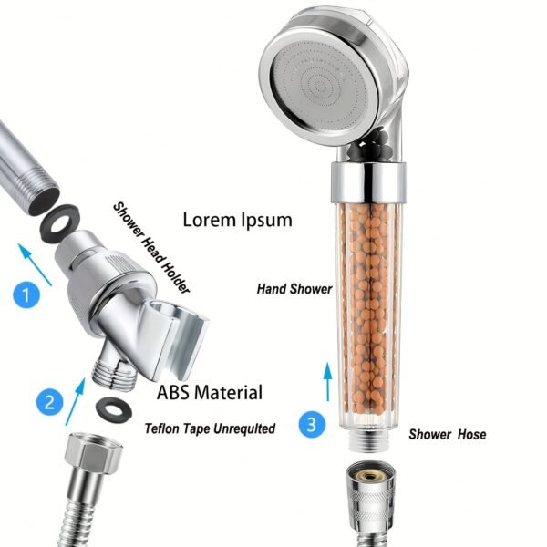 5e25d37b-55a2-42f2-93cc-80ad4c8ba049.jpg 3pcs Handheld Shower Filter Set with Stainless Steel Hose & Holder
