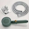 5-Level Adjustable Shower Head with Water Stop OFF Button