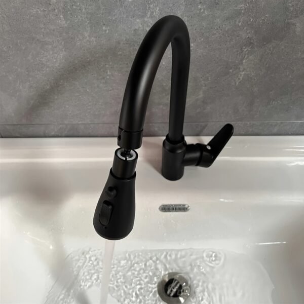 Hot & Cold Kitchen Faucet Stainless Steel Sink Water Tap