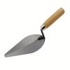 PMMJ Premium 8 Inch Brick Trowel Wooden Handle Masonry Hand Tool