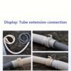 Universal Drainage Hose with Clamp & Hook Flexible Water Drain Pipe