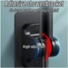 Handheld Shower Head Set with Hose & Wall Base Bathroom Shower Kit