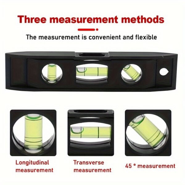 6 Inch Magnetic Torpedo Level Measuring Tool with Bubble Balance