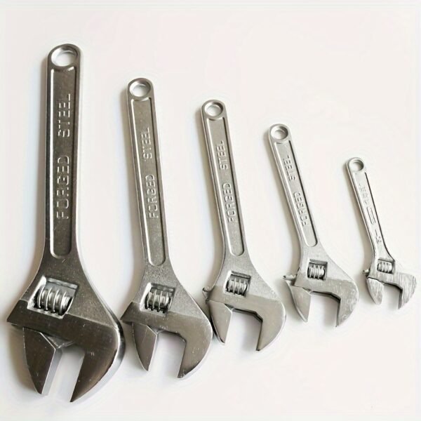 Multi-Functional Adjustable Wrench Open-End Spanner Hand Tool