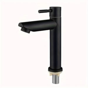 Baokemo 304 Stainless Steel Basin Faucet Single Cold Water Sink Tap