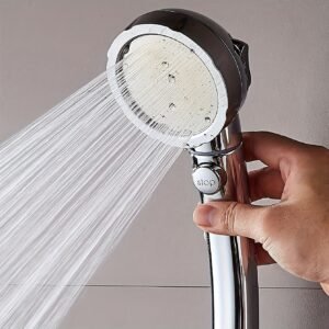 German Style High Pressure Shower Head Set with 2M Reinforced Hose